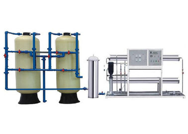 5000LPH RO Water Treatment Equipment, 2 Tahap RO Water Purifier Dengan FRP Tanks