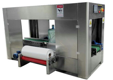 Stainless Steel Automatic Bagging Machine Untuk Air Bottling Line 1500 Bottles Per Jam