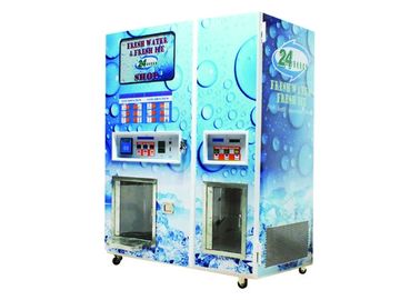 Mesin Vending Air Bukti Air Baja Karbon Dengan 2 Zona Vending Independen