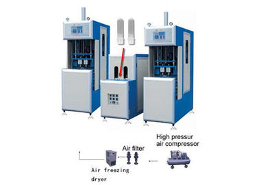 1600BPH Semi Auto Blow Molding Machine Untuk Meniup Botol PET / PE / PC