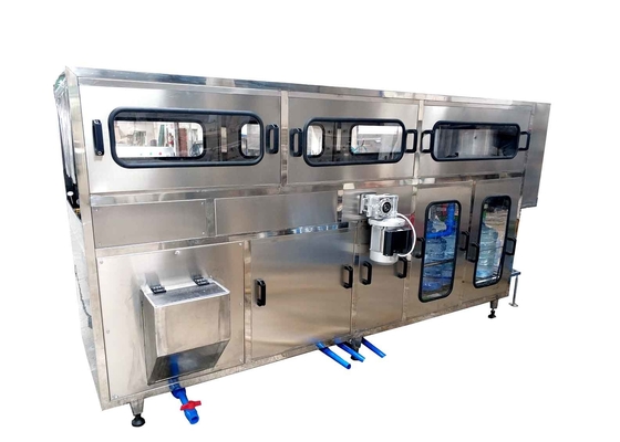 200BPH 5 galon Mesin Pengisian Air Botol 3in1 Mesin Pengisi Botol Rinser Capper